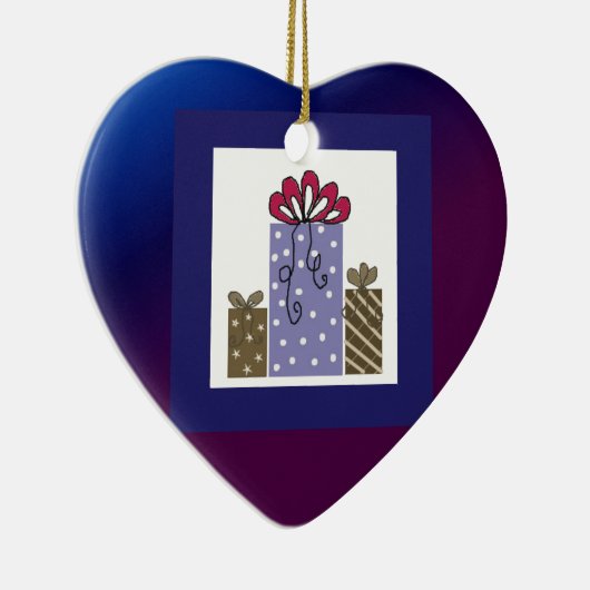 Cadeaus Keramisch Ornament (Rechts)