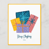 Cadeaus Kerst Spel Geheim Santa Questionnaire (Achterkant)