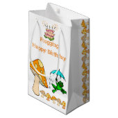 Cadeaus Kikker paddenstoel Klein Cadeauzakje (Voorkant Gekanteld)