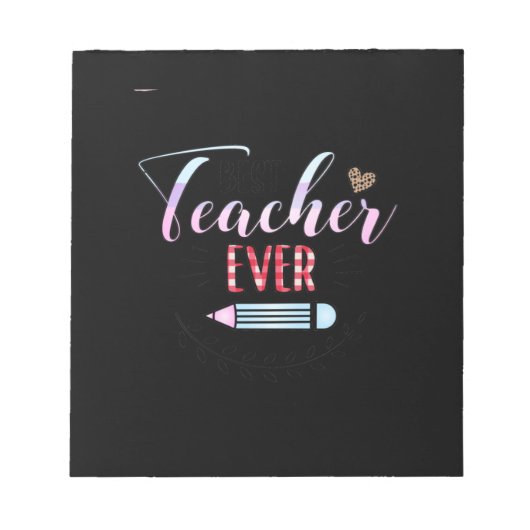 Cadeaus Leraar | Beste Leraar Ooit Notitieblok (Voorkant)