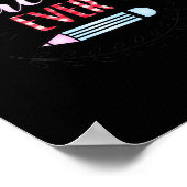 Cadeaus leraar | Beste leraar ooit Poster (Hoek)