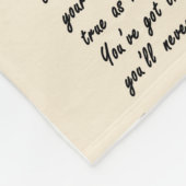 Cadeaus met paar | Voor mijn zielgenoot kruis ik m Fleece Deken (Hoek)