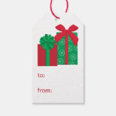 Cadeaus naar van cadeaulabel (Voorkant)