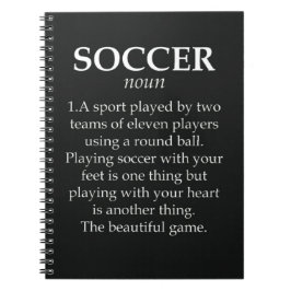 Cadeaus om Football spelers team te geven voor haa Notitieboek