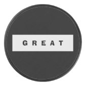 Cadeaus onder 100$ Accessoires Authority® GROOT Hockey Puck (Voorkant)