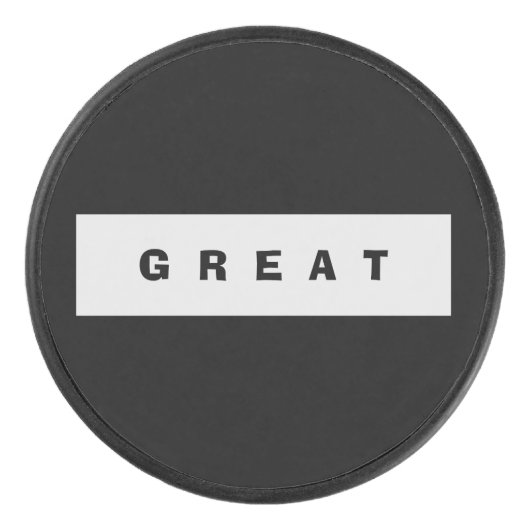 Cadeaus onder 100$ Accessoires Authority® GROOT Hockey Puck (Voorkant)