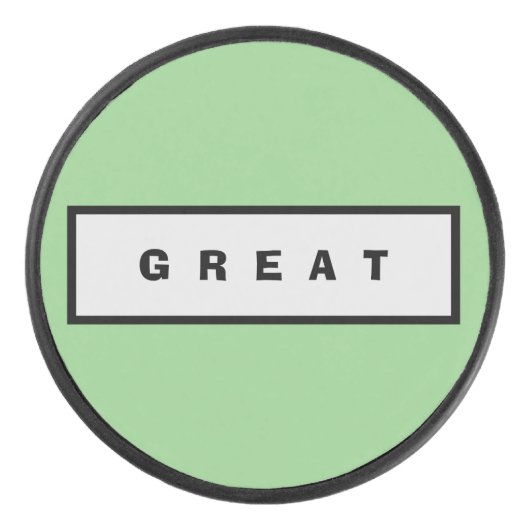 Cadeaus onder 100$ Accessoires Authority® GROOT Hockey Puck (Voorkant)