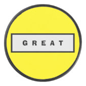 Cadeaus onder 100$ Accessoires Authority® GROOT Hockey Puck (Voorkant)