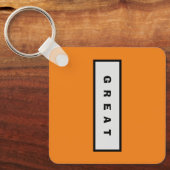 Cadeaus: onder 25$ Attractive Authority® GOED Sleutelhanger (Voorkant)