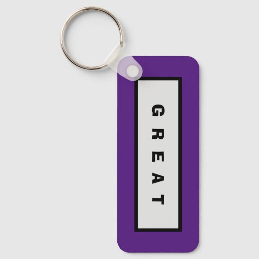 Cadeaus: onder 75$ Attractive Authority® GOED Sleutelhanger (Voorkant)