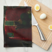 Cadeaus onder de boom kerstvakantie theedoek (Quarter Fold)