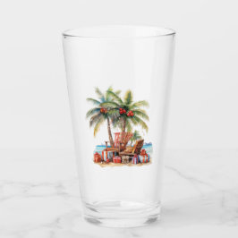 Cadeaus onder de palmboom glas