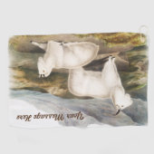 Cadeaus op maat voor Rocky Mountain Goat Camping D Golfhanddoek (Horizontaal)