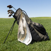 Cadeaus op maat voor Rocky Mountain Goat Camping D Golfhanddoek (Groen)