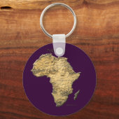 Cadeaus oude Wereldkaart Designer Sleutelhanger (Voorkant)