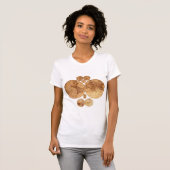 Cadeaus oude Wereldkaart Designer T-shirt (Voorkant volledig)