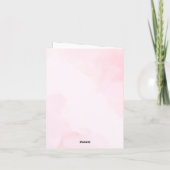 Cadeaus pastel roze blauw kaart (Achterkant)