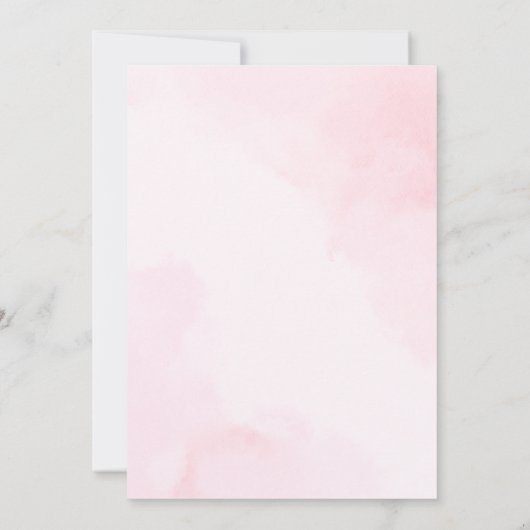 Cadeaus pastel roze blauw verjaardag kaart (Achterkant)