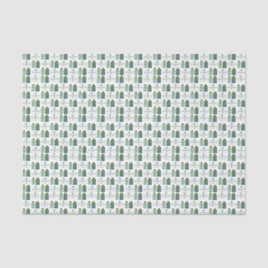 Cadeaus patroon tissuepapier (Voorkant)