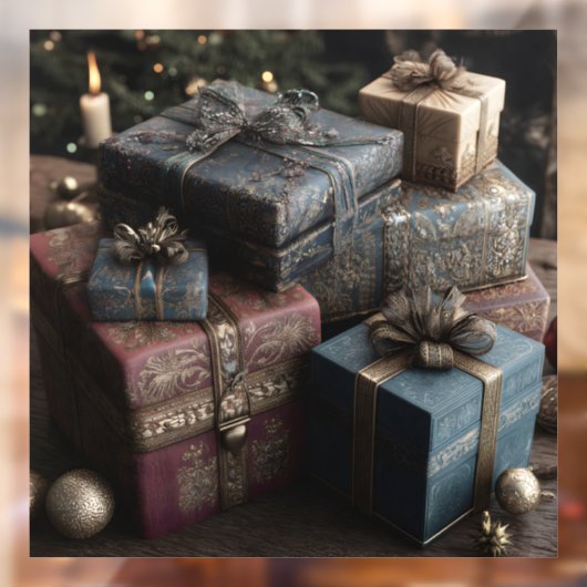 Cadeaus Raamsticker (Vel 2)