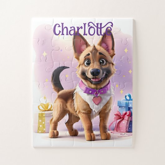 Cadeaus te over voor de speciale dag van de Duitse Legpuzzel (Verticaal)