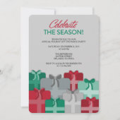 Cadeaus - Uitnodiging van een Gift Exchange Party (Voorkant)