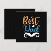 Cadeaus Vader | Beste Papa Feestdagenkaart (Voorkant / Achterkant)