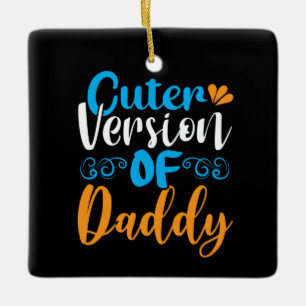 Cadeaus Vader   Cuter Versie Van Papa Keramisch Ornament