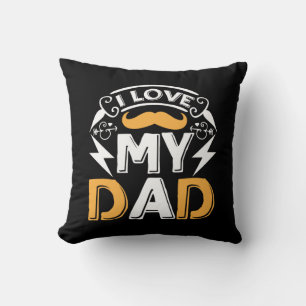 Cadeaus Vader Ik hou van mijn vader Kussen