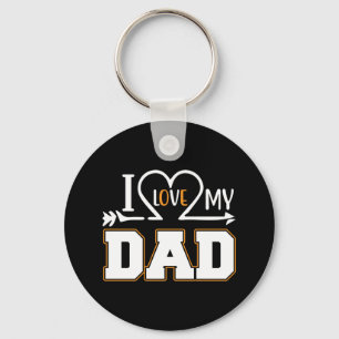 Cadeaus Vader Ik hou van mijn vader Sleutelhanger