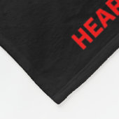 Cadeaus Vader Ondersteuning Schoonvader Rode Hartz Fleece Deken (Hoek)