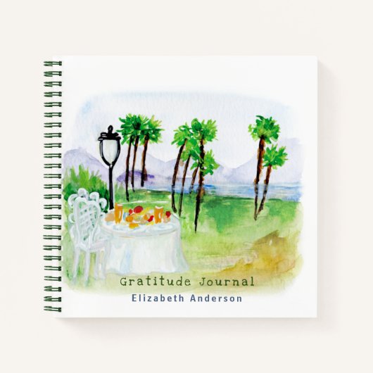 Cadeaus van Bedankt Aangepaste GRATITUDE Journal-B Notitieboek (Voorkant)