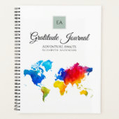Cadeaus van Bedankt Aangepaste GRATITUDE Journal-B Planner (Voorkant)