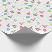 Cadeaus van de Birthday-Petten van de partij Cadeaupapier (Hoek)