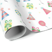 Cadeaus van de Birthday-Petten van de partij Cadeaupapier (Rol Hoek)