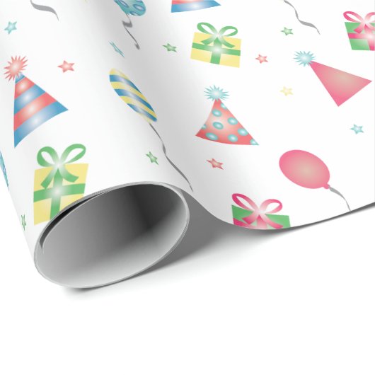 Cadeaus van de Birthday-Petten van de partij Cadeaupapier (Rol Hoek)