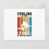 Cadeaus van het Curling Team | Curl Curler Sports  Briefkaart (Voorkant)