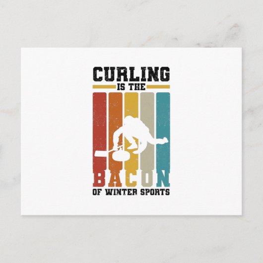 Cadeaus van het Curling Team | Curl Curler Sports  Briefkaart (Voorkant)