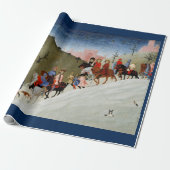Cadeaus van het kerstpapier van de Magi's Cadeaupapier (Uitgerold)