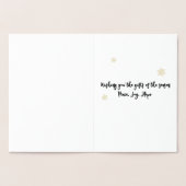 Cadeaus van het seizoen folie kerstkaart folie kaarten (Binnen)