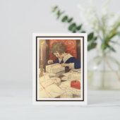 Cadeaus van Jessie Willcox Smith over kinderverkra Briefkaart (Staand voorkant)