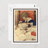 Cadeaus van Jessie Willcox Smith over kinderverkra Briefkaart (Voorkant / Achterkant)