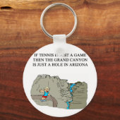 cadeaus van TENNIS-spelers voor t-shirts Sleutelhanger (Voorkant)