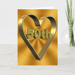 Cadeaus voor 50-jarig Huwelijksjubileum Kaart