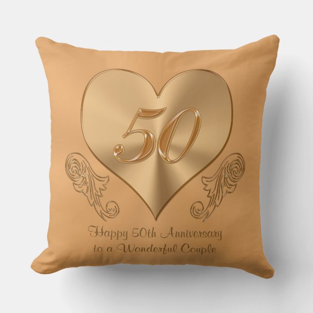 Cadeaus voor 50e Jubileum, Pillow Kussen (Voorkant)