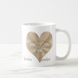 Cadeaus voor 60-jarig Huwelijk van Grootouders Koffiemok