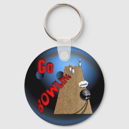 Cadeaus voor aangepaste Bowling-Sleutelhangers Sleutelhanger