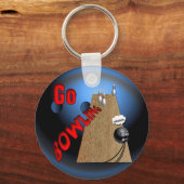 Cadeaus voor aangepaste Bowling-Sleutelhangers Sleutelhanger (Voorkant)