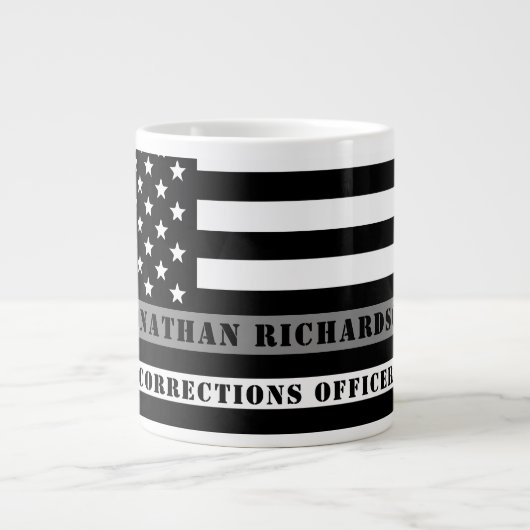 Cadeaus voor aangepaste thin-line correctiefunctio grote koffiekop (Voorkant)