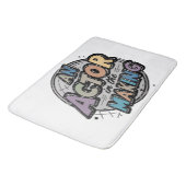 Cadeau's voor acterende studenten badmat (Gekanteld)